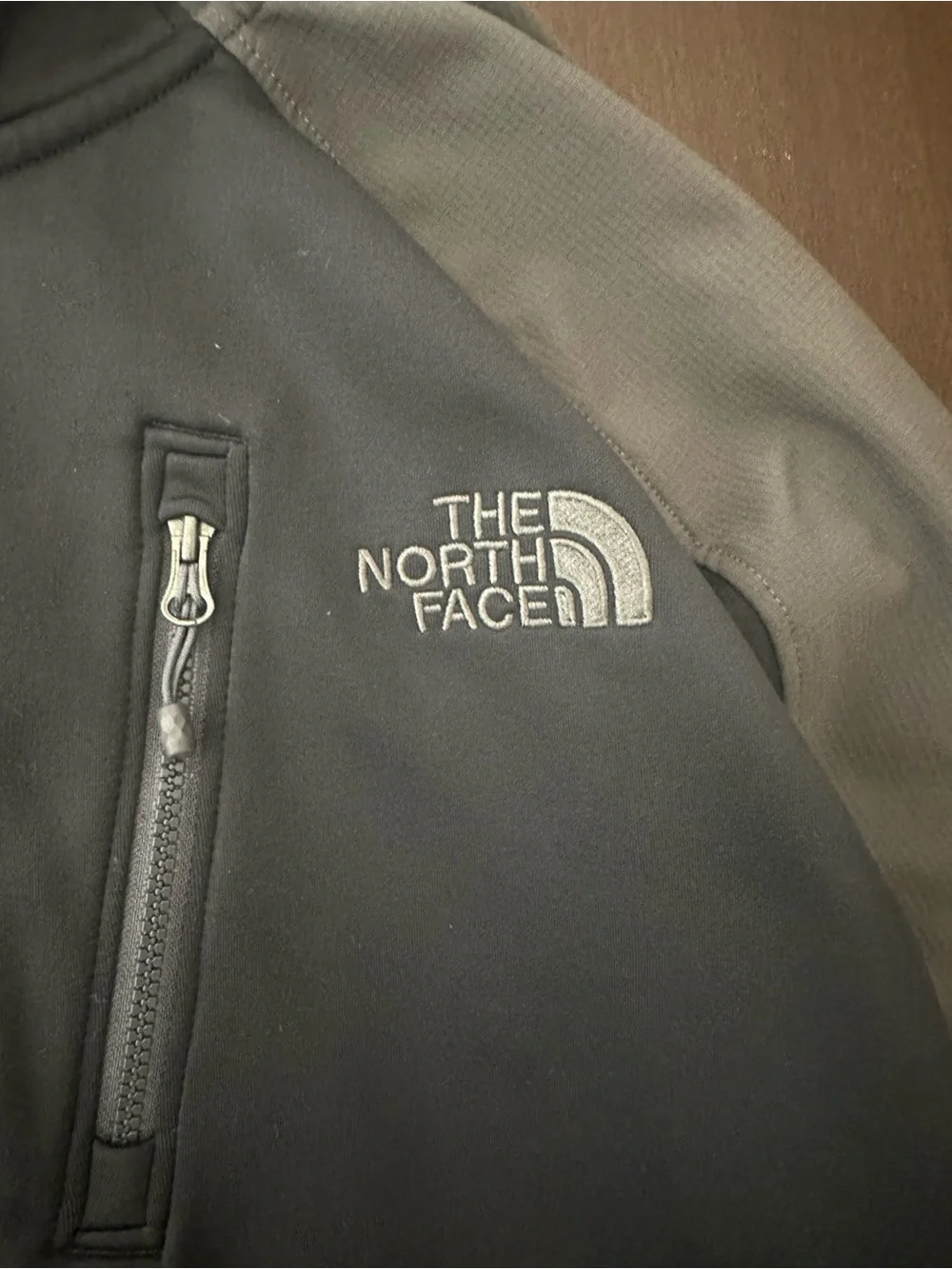 The North Face Mens Tenacious Hybrid Full Zip Softshell Fleece Hoodie Jacket M